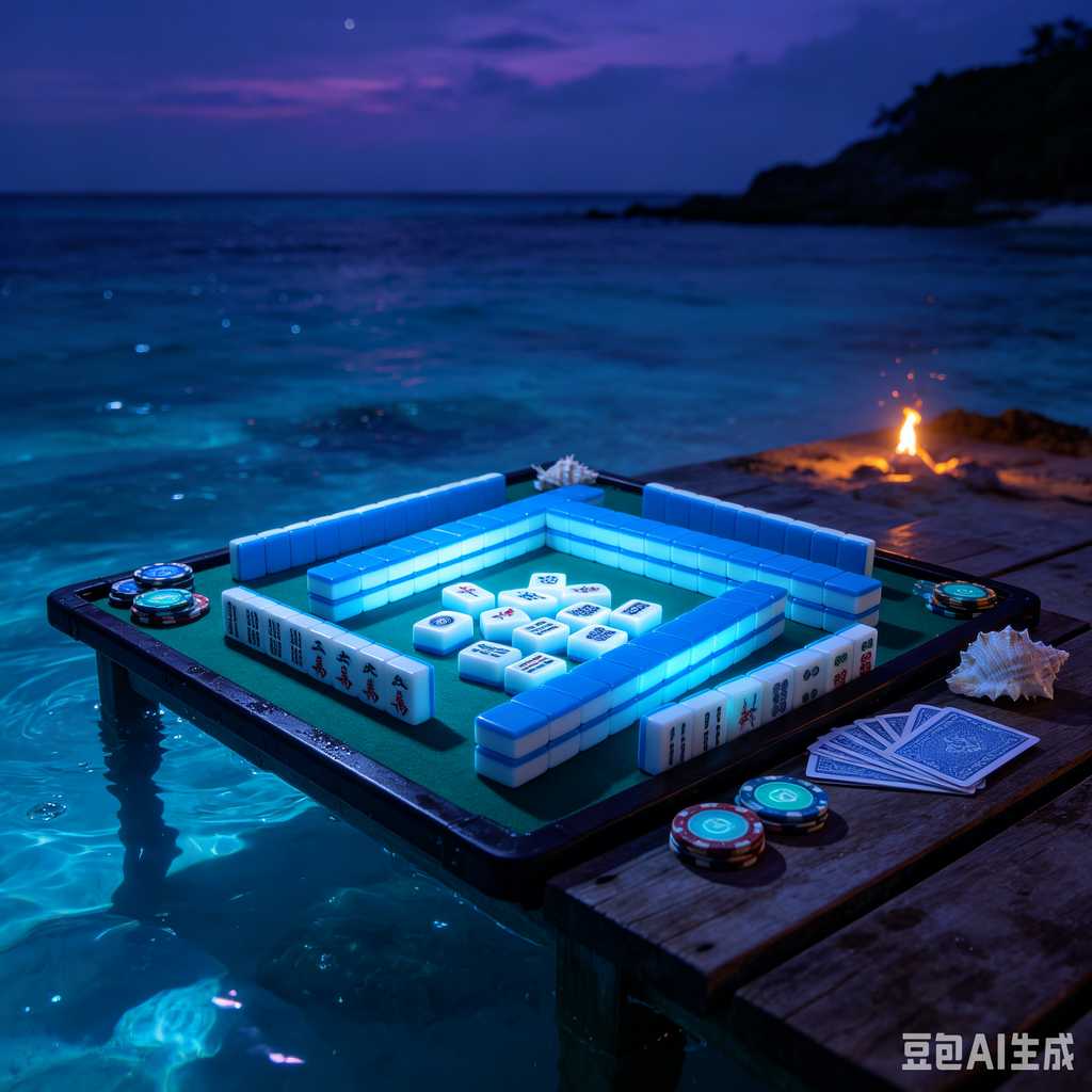 indoor leisure game mahjong set
