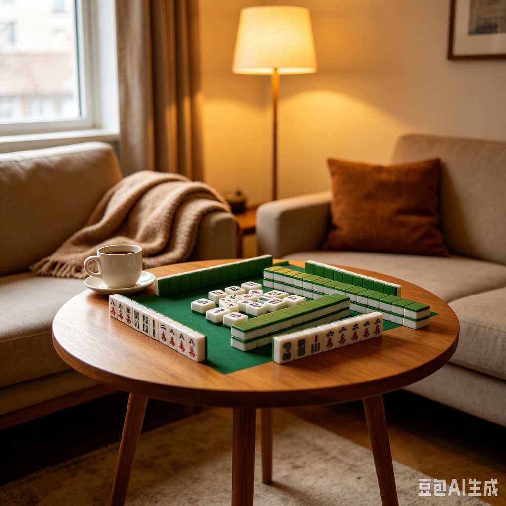 special color mahjong set gift